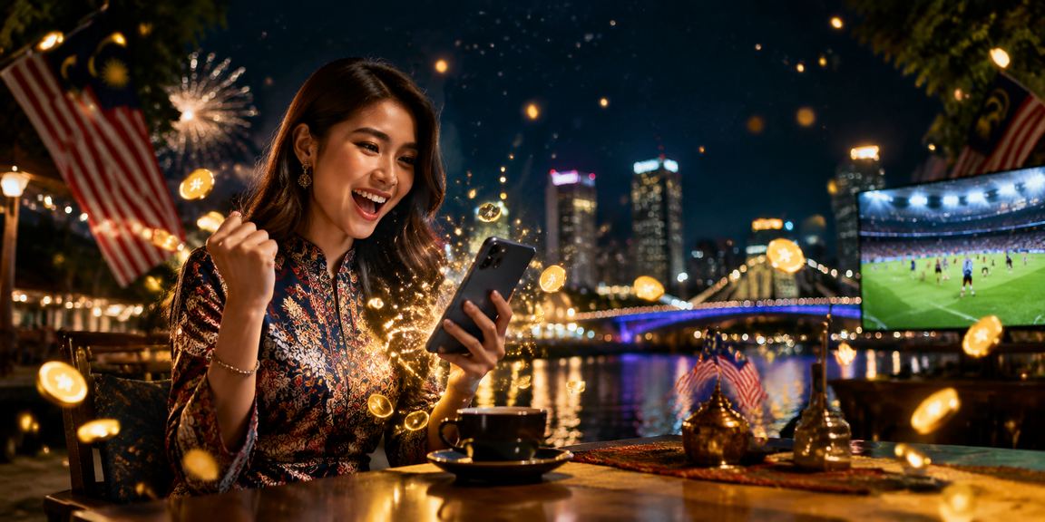 Pemain Johor membuat deposit sukan dalam talian bergaya Melayu